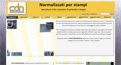 Desktop Screenshot of cdninternationalsrl.com
